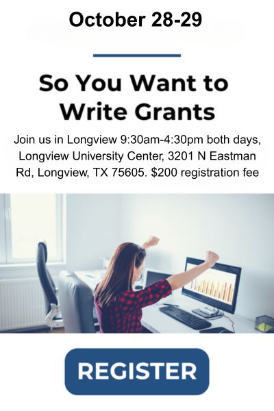 grant writing workshop in longview
